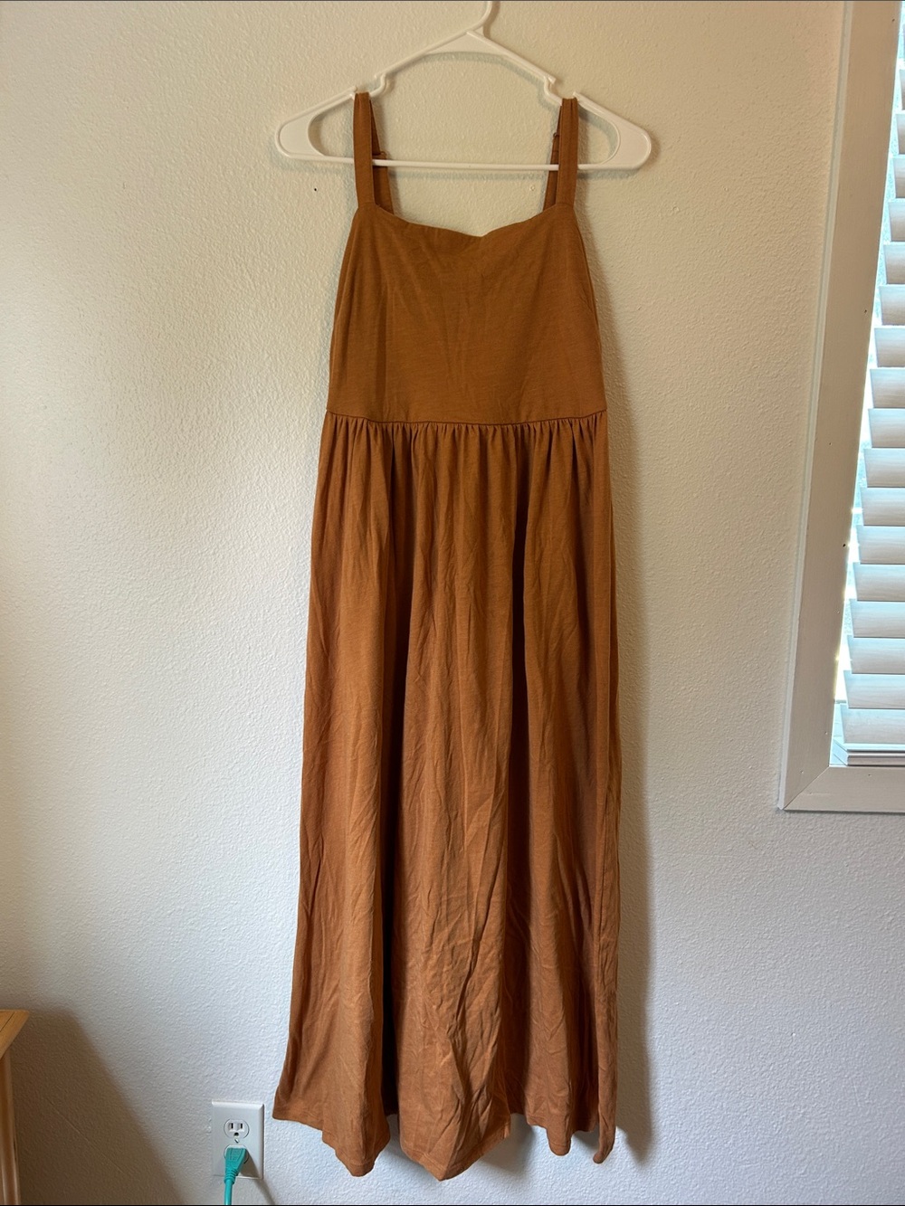 Z Supply Sleeveless Maxi Dress in Rust